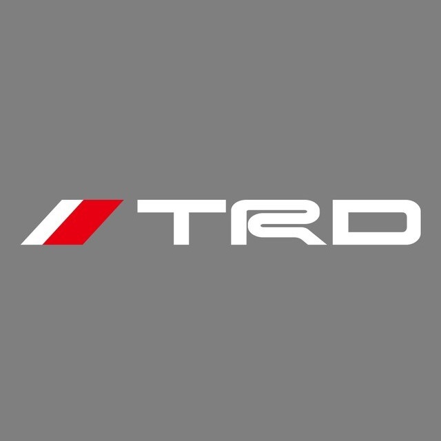 2枚セット TRD トヨタ TOYOTA ステッカー デカール 30cm サイド ウインドウ ホワイト 白 GR so_画像5