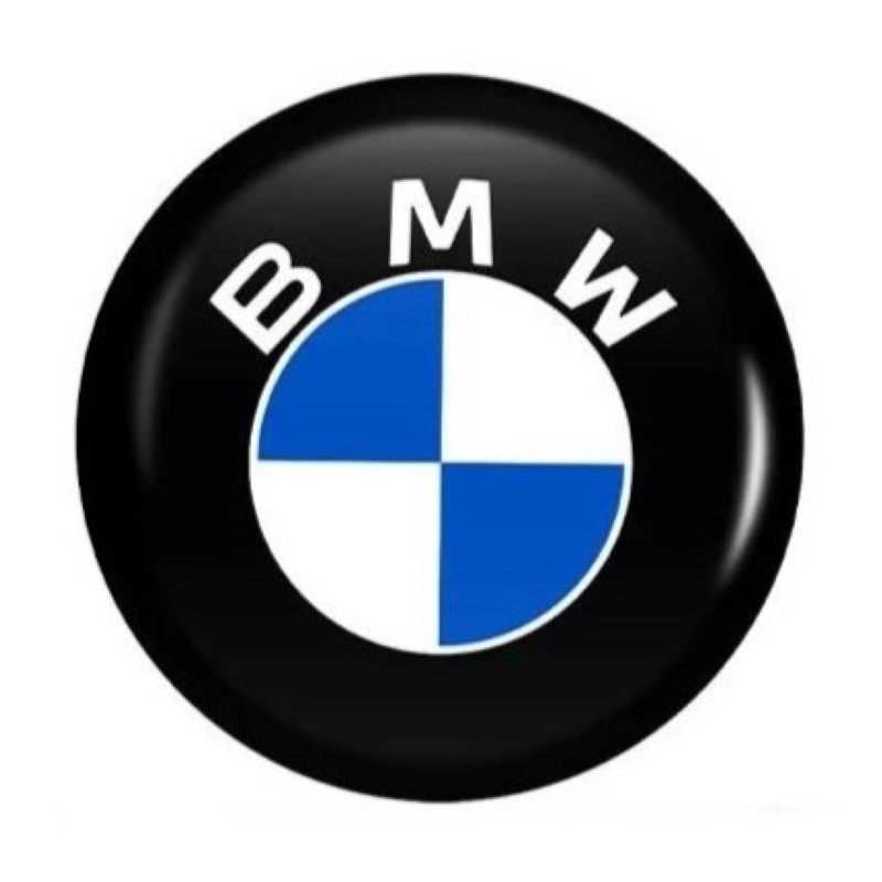 2個セット BMW ビーエムダブリュー 3D クリスタルエンブレム 14mm 鍵穴マーク 鍵穴隠し キーレス ブラック nm_画像3