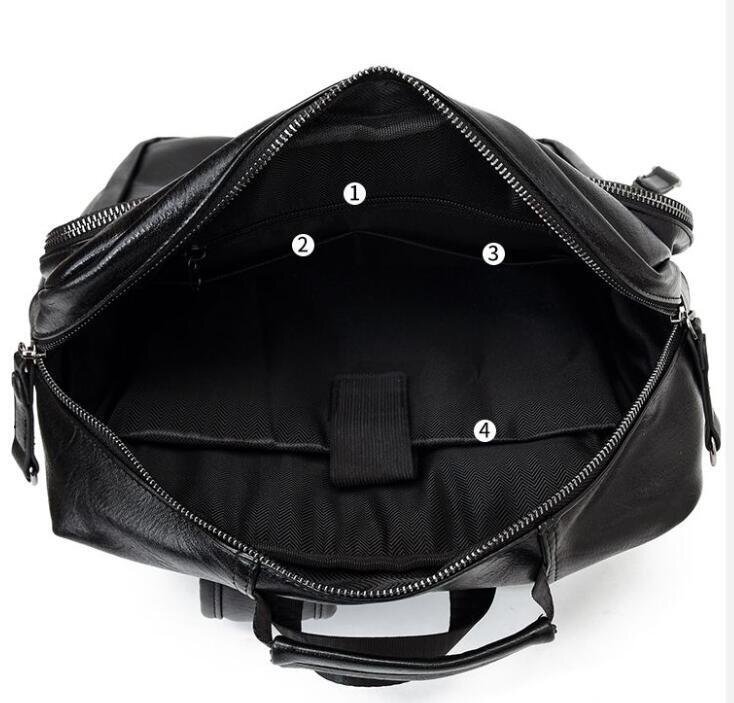  новая модель высококлассный * телячья кожа сумка на плечо мужчина рюкзак ноутбук сумка натуральная кожа путешествие 