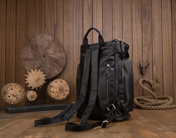  popular new goods * beautiful goods appearance England manner high capacity retro rucksack commuting going to school leather bag original leather cow leather backpack school bag 
