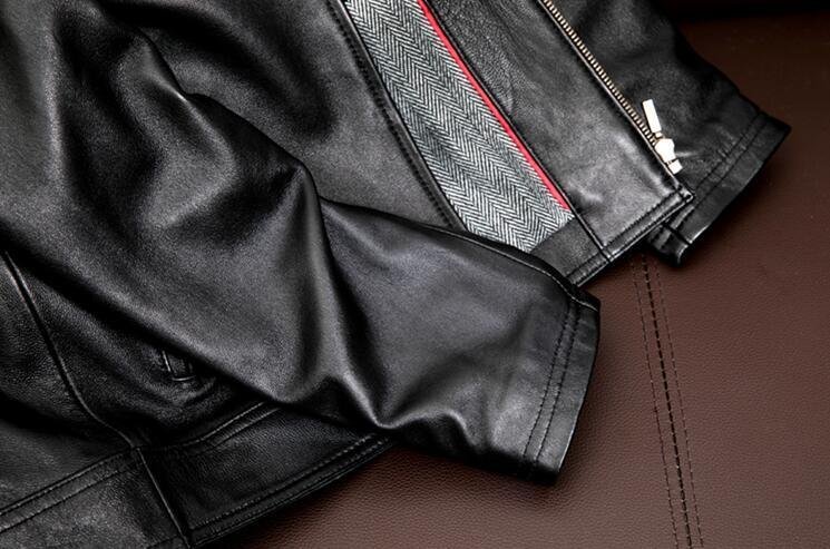 高品質 レザージャケット シングルライダース 革ジャン カウハイド 牛革 バイクレザー 本革 メンズファッション S～5XL_画像8