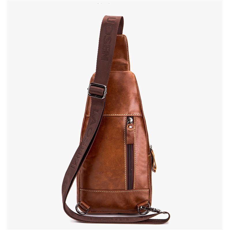  bargain sale * body bag men's original leather body back one shoulder bag leather diagonal .. bag high capacity casual commuting going to school bag left right shoulder attaching change possible 