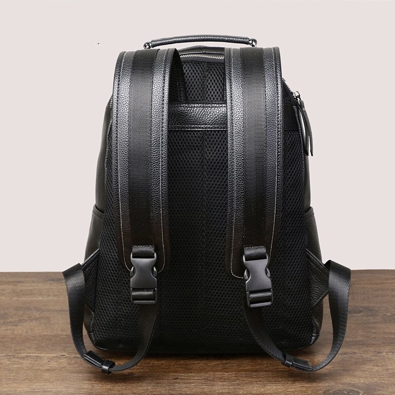  popular recommendation * shoulder bag men's rucksack leather shoulder bag leisure bag travel fashion cow leather backpack 