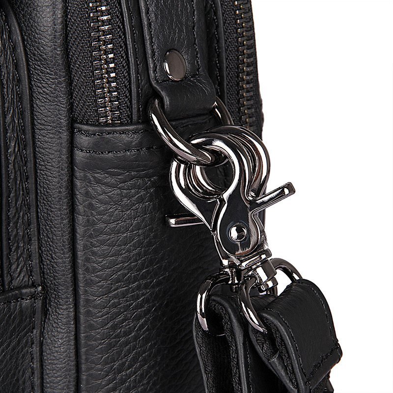 高級感満載 本革 牛革 メンズ ハンドバッグ 革 レザー ビジネスバッグ トートバッグ ショルダーバッグ IPADMINI対応 通勤 鞄の画像9