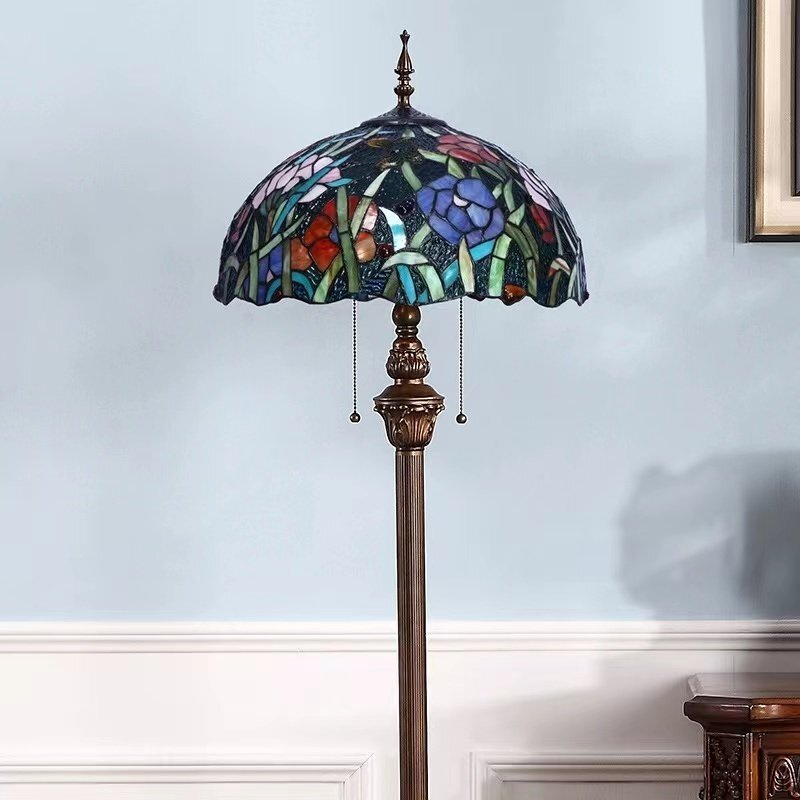  quality guarantee * finest quality goods * retro atmosphere . stylish * lighting floor stand floral print floor stand .. light interior lighting stylish 