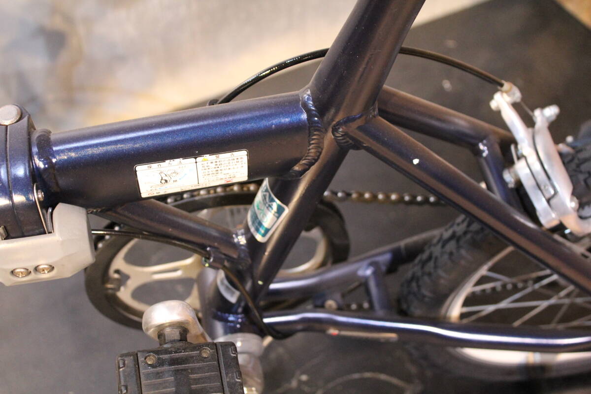  used foldable bicycle * Bridgestone sneakers light (SNEAKER LIGHT)/18 -inch / aluminium frame 