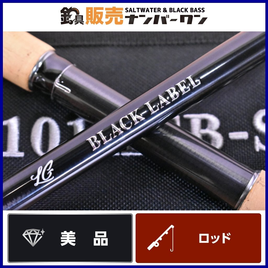 【美品☆人気モデル】ダイワ 19 ブラックレーベル BL LG 7101HFB-SB DAIWA BLACK LABEL ベイトロッド ブラックバス バス釣り KKM