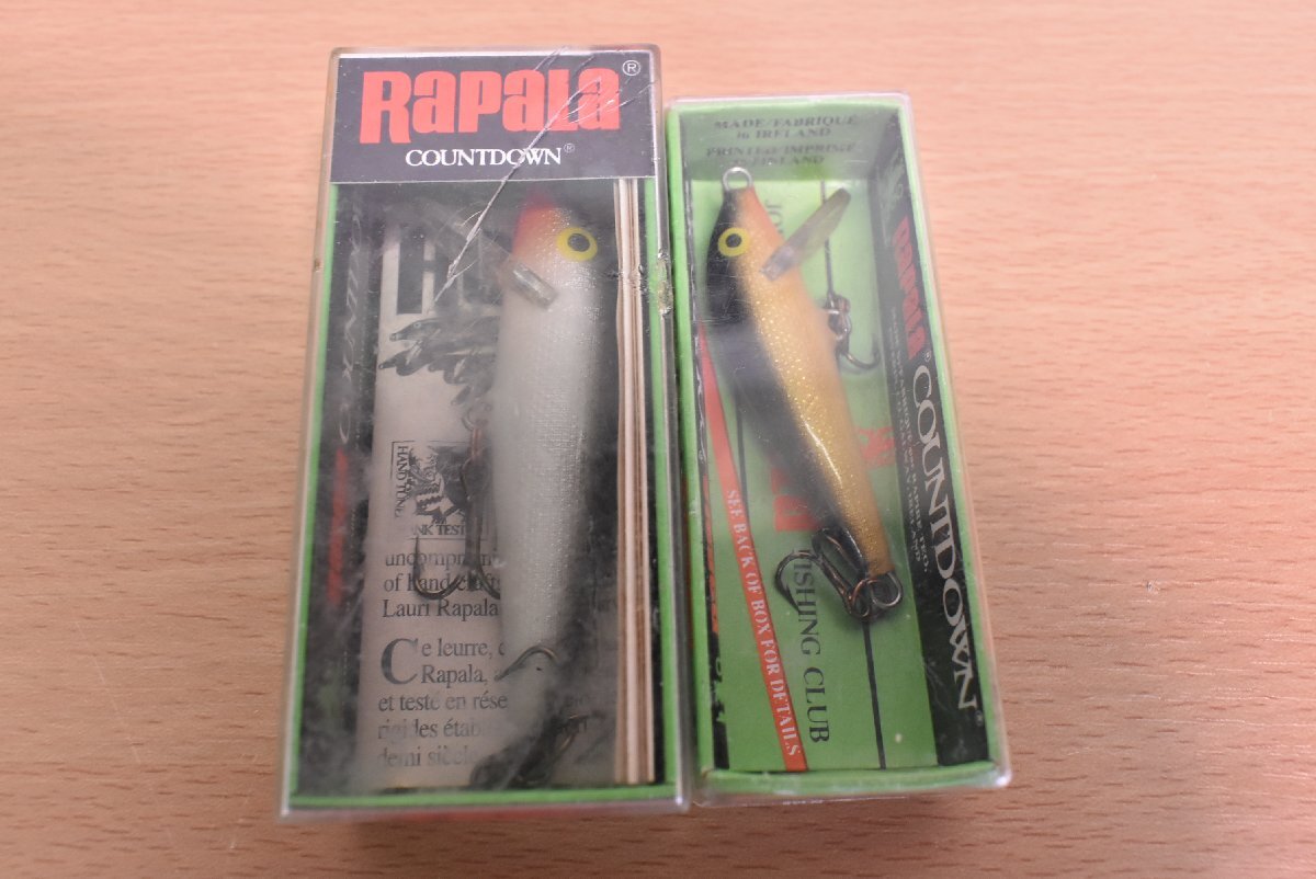 [1 start * unused goods ] Rapala lure 18 point set RaPaLa bus fishing JOINTED COUNTDOWN RISTO RAP JAPAN SPECIAL masterpiece Old (CKN_O1)