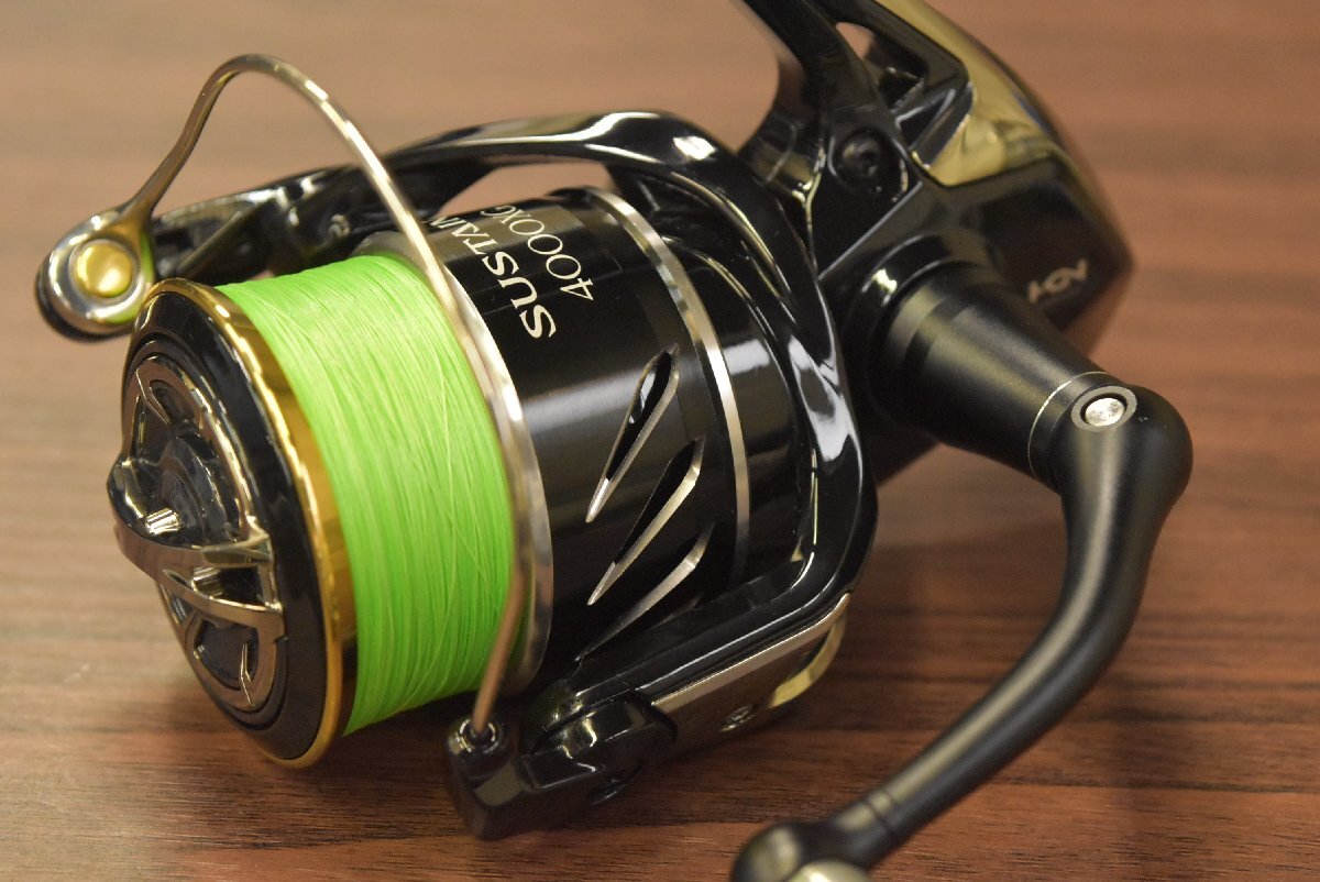 【人気モデル☆1スタ】シマノ サステイン 4000XG SHIMANO SUSTAIN スピニングリール シーバス SLJ ライトショアジギング等に（CKN_O1）_画像2