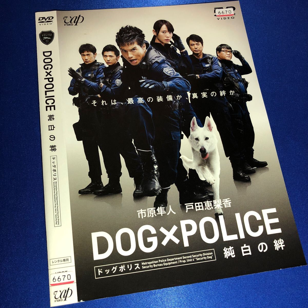 【即決価格・ディスクのクリーニング済み】DOG×POLICE 純白の絆 DVD 《棚番1166》_画像1