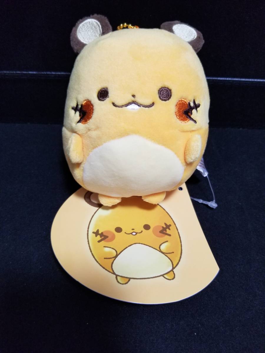 送料無料 ポケモン「むぎゅっとデデンネ」ビーズマスコット ぬいぐるみ pokemon Dedenne Plush Doll_画像1