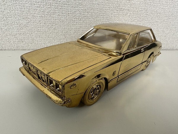 H025-X1-255 Nissan 日産 Bluebird ブルーバード オルゴール付き 灰皿 現状品①_画像1