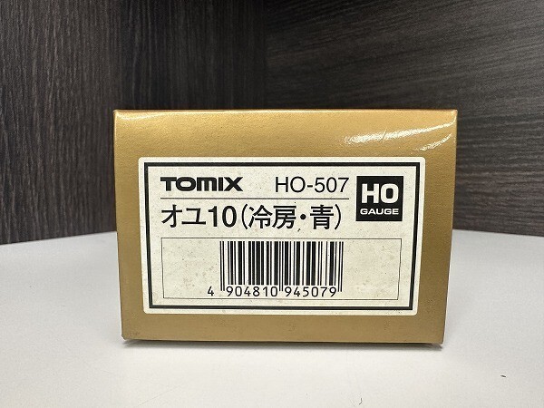I056-Y31-1309 HO gauge TOMIX HO-507oyu10( cooling * blue ) railroad model present condition goods ①
