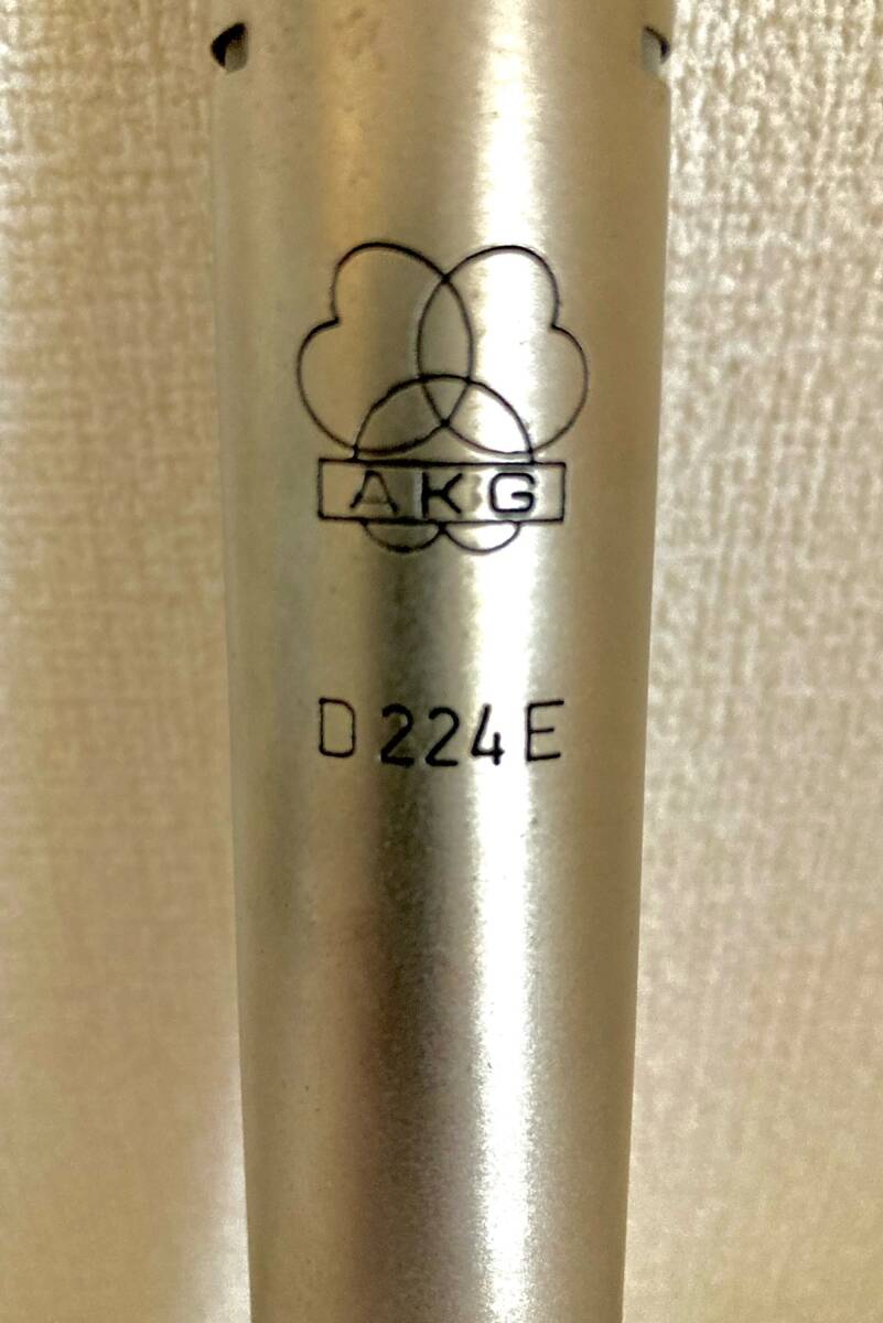 レア ビンテージ ダイナミックマイク AKG D224E Low抜けの画像2