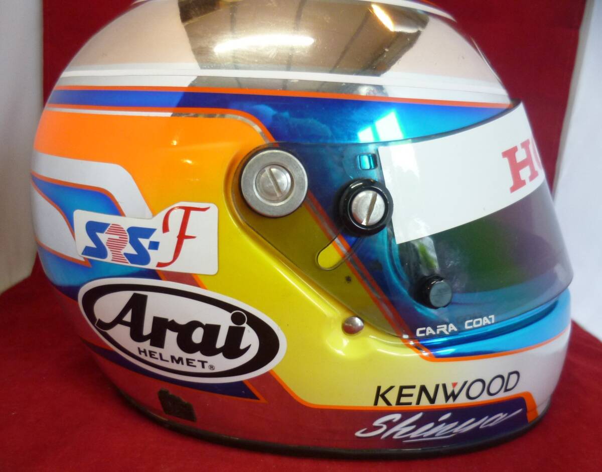 Arai/ ARAI SA2000 NELL/ professional helmet / name chronicle paint have /SHINYA player?* details unknown * secondhand goods * present condition delivery / rare 