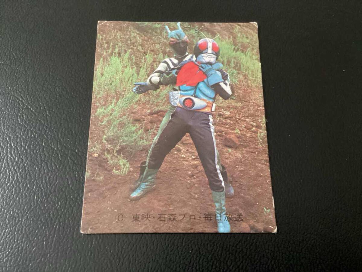 旧カルビー 仮面ライダーカード No.8 ゴシックの画像1