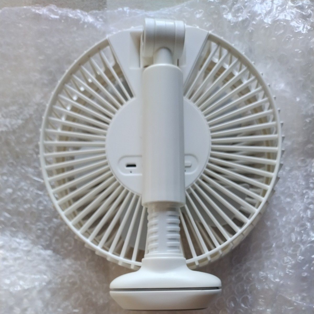 REDHiLL 扇風機 DCモーター 卓上扇風機 3種の設置方法 （クリップ 卓上 壁掛け） 首振り 高さ調整可能 USB 充電式