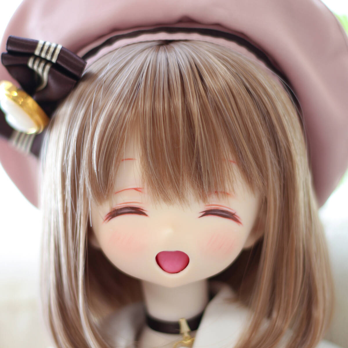 DDH-27 カスタムヘッド セミホワイト肌+ディーラー様製アイ付 DDH-27 カスタムヘッド セミホワイト肌+ディーラー様製アイ付