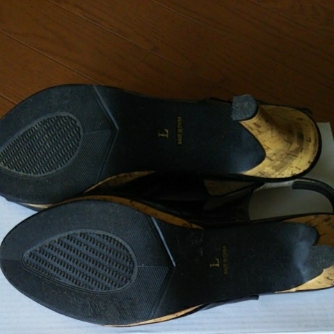 ★etre en extase★ サンダル L ブラック_画像5