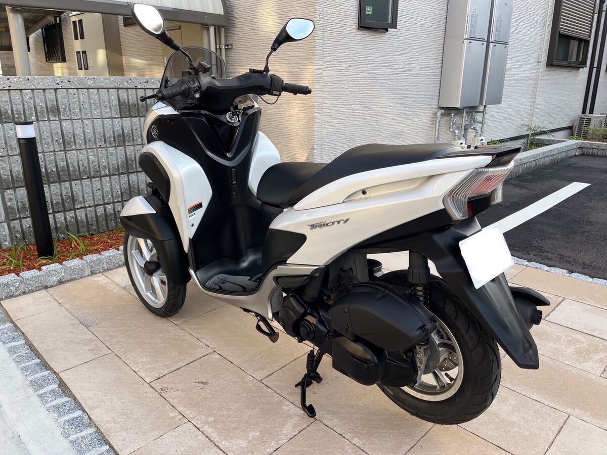 普通免許仕様 約8000km タイヤ交換済 ヤマハ トリシティ125 SE82J TRICITY_画像9