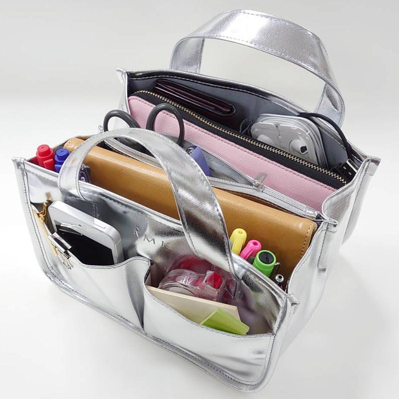 a-ru M ke-RMK cosme storage Mini bag interior bag make-up pouch tote bag adjustment bag 