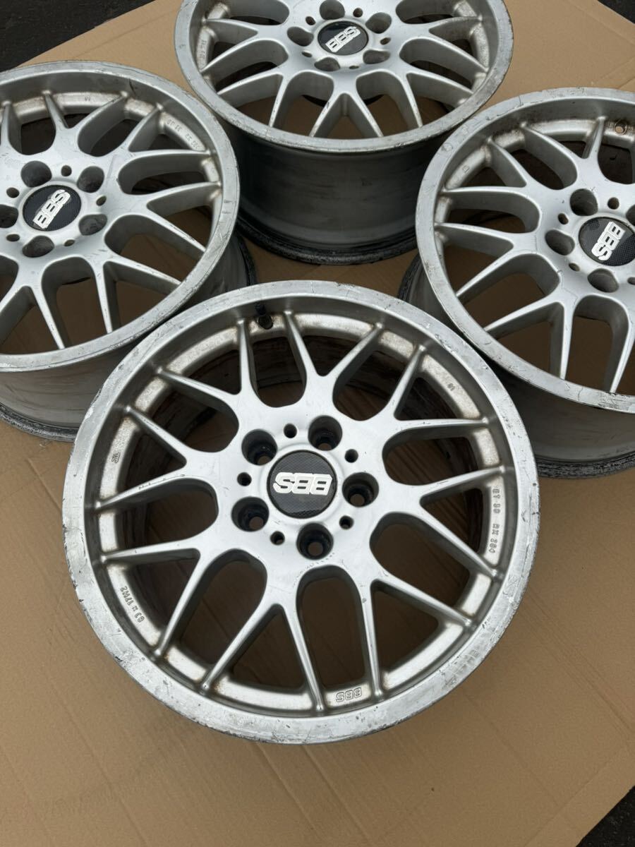 BBS RX204 17インチ 5穴8J+38 PCD:120 5H 4本 BMW 3シリーズ E46 E90 E91 E92 等 の画像1