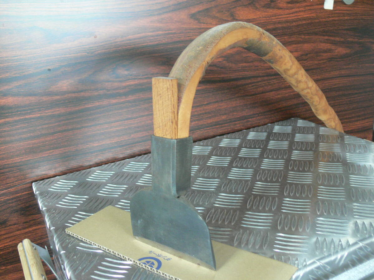 釿 ちょうな チョウナ 奴型 柄 刃セット 仕込み済み 手斧 釿 ちょうな チョウナ 奴型 柄 刃セット 仕込み済み 手斧