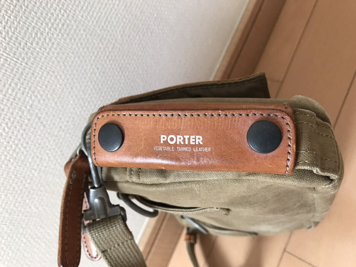 PORTER Porter поле плечо сумка-пояс кожа натуральная кожа сумка "body" наклонный ..