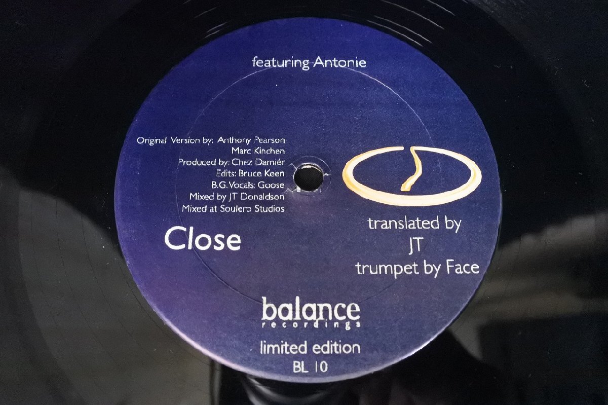 US Chez Damier Featuring Antonie* Close/希少 レア レコード LP_画像4