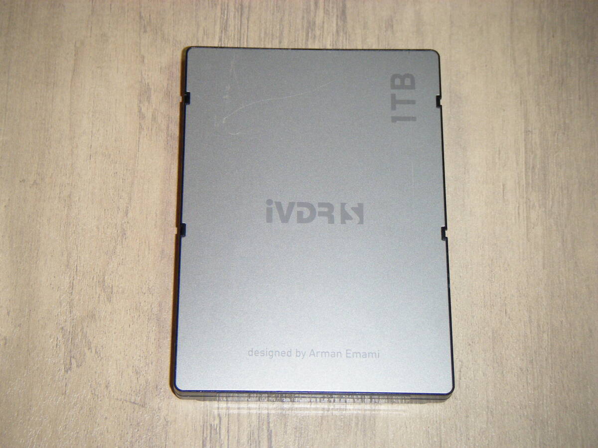 三菱化学Verbatim 日立 Wooo 1TB iVDR-s カセットHDD バーベイタム HITACHI_画像1