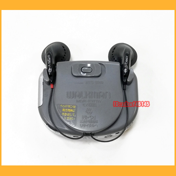 ●Walkman●SONY カセットウォークマン ワイヤレスイヤホン・リモコン MDR-EW1W シルバー●_画像2