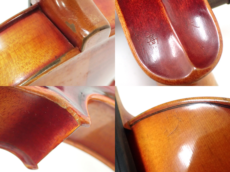 572[ outright sales ]Suzuki Suzuki violin viola Special No.2 1968 year made Sugito Japanese cedar wistaria bow case attaching 