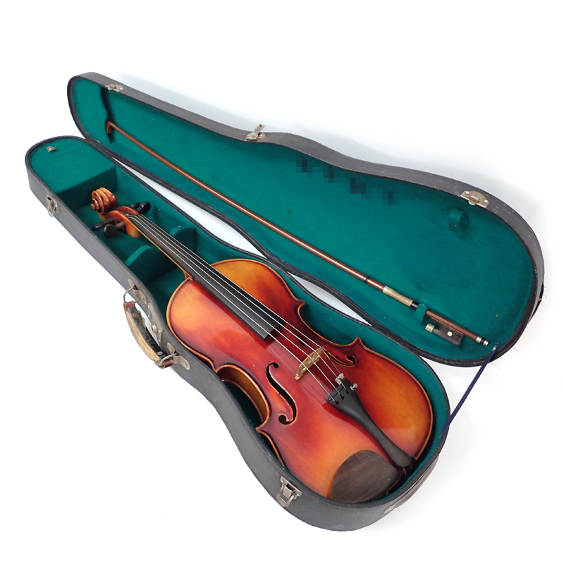 572[ outright sales ]Suzuki Suzuki violin viola Special No.2 1968 year made Sugito Japanese cedar wistaria bow case attaching 