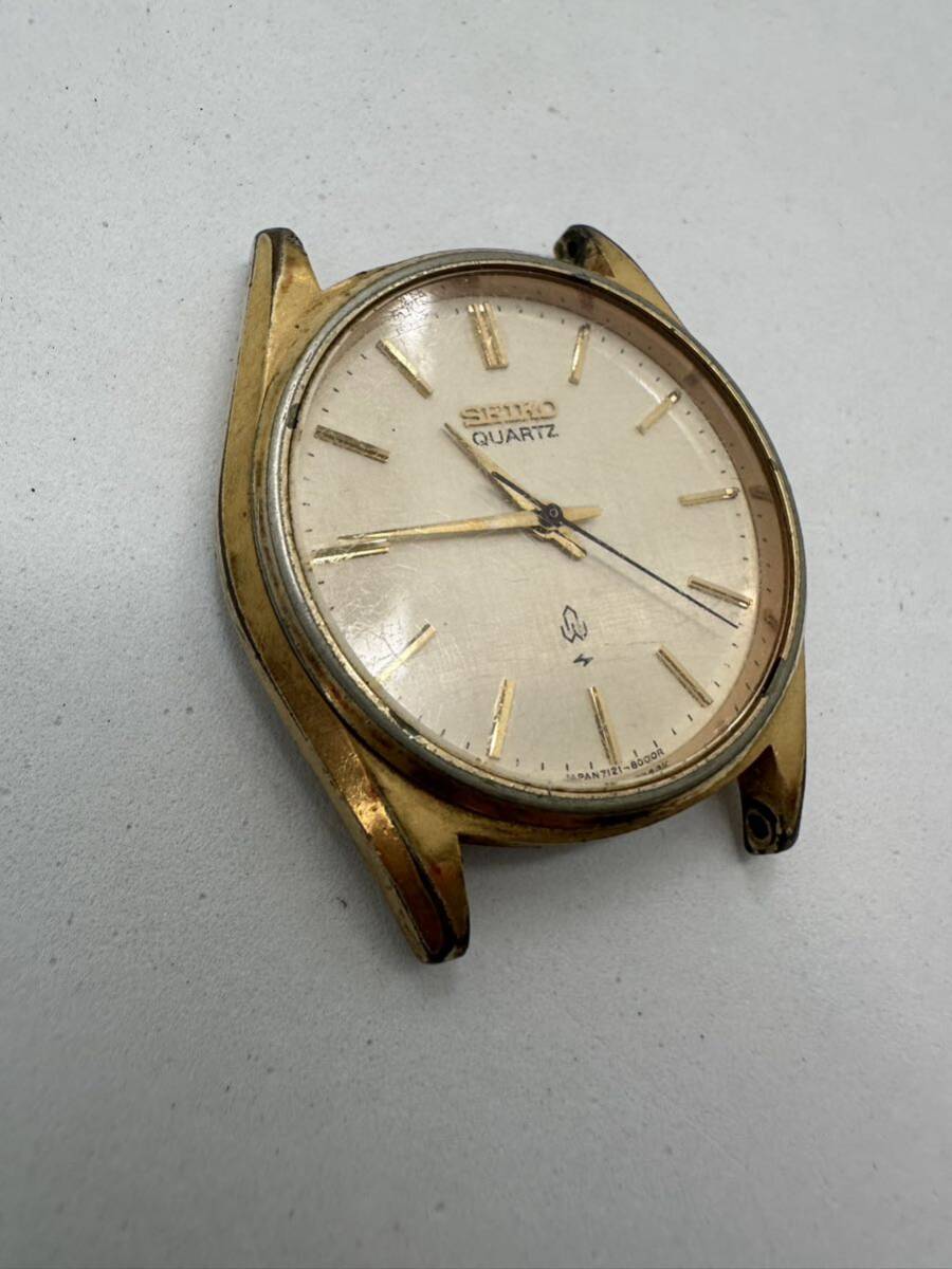【SEIKO 】クォーツ 腕時計 7121-8000 中古品　稼動品_画像3