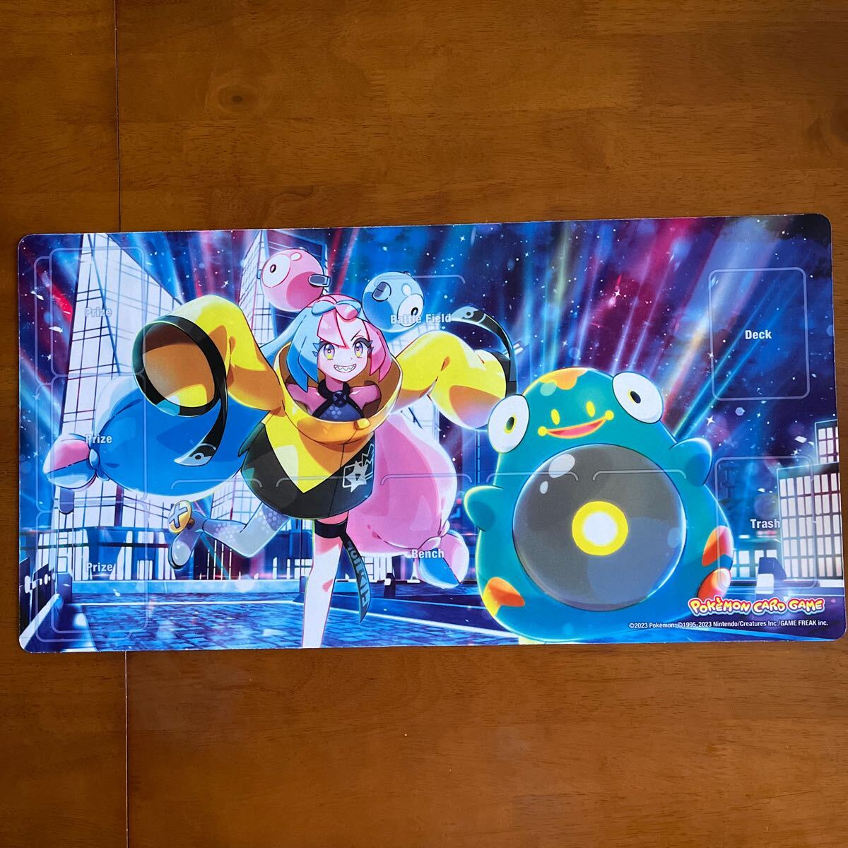 プレイマット ラバーマット ナンジャモ　ポケモンカード　台湾_画像1