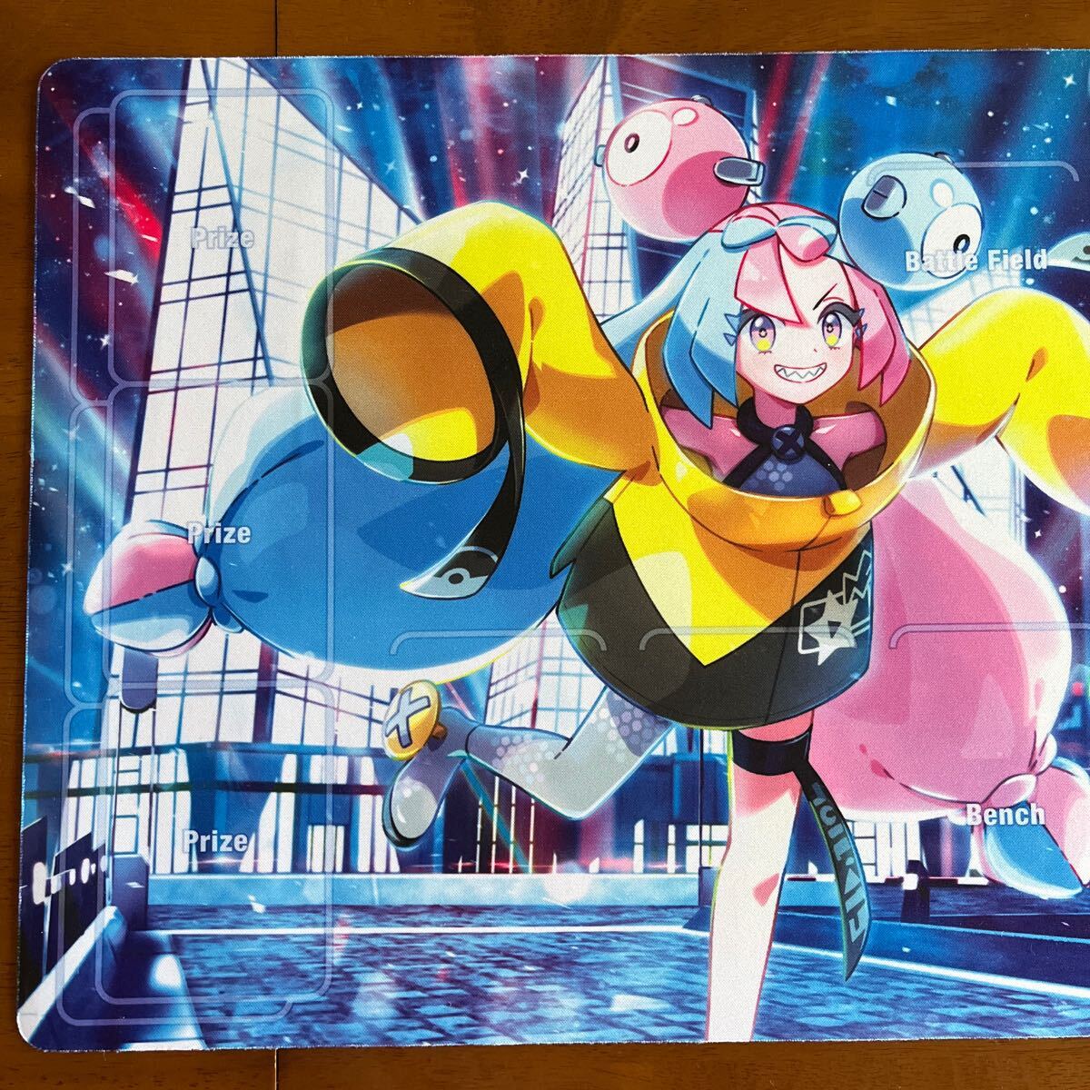 プレイマット ラバーマット ナンジャモ　ポケモンカード　台湾_画像2