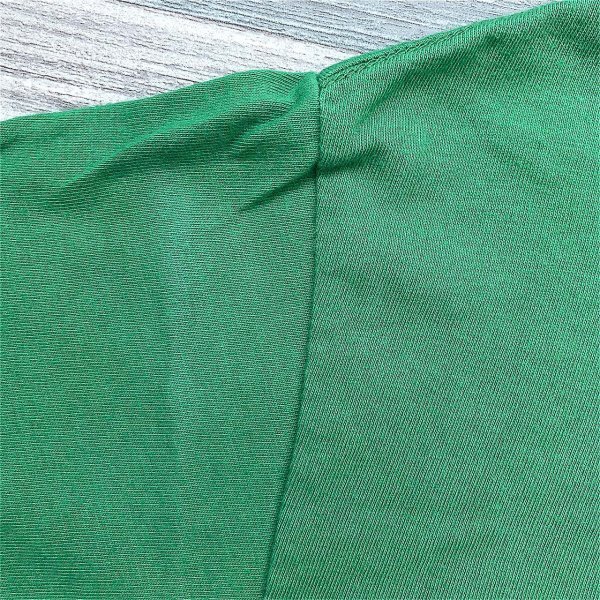 いとしのムーコ メンズ まねきムーコ プリント 半袖Tシャツ M 緑_画像3