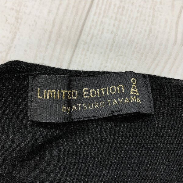 LIMITED EDITION ATSURO TAYAMA レディース フリルネック 七分袖カットソー 40 黒_画像2