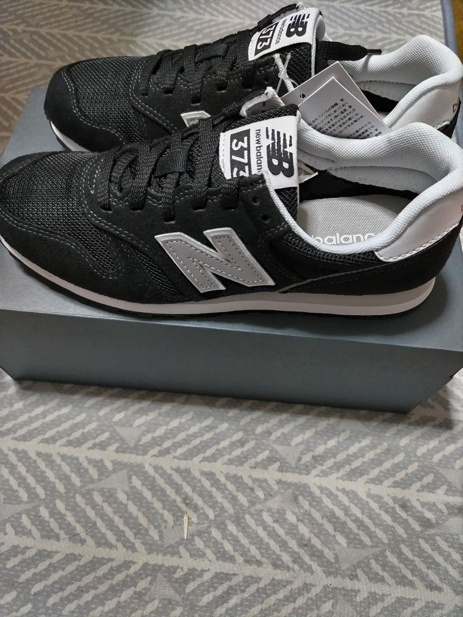 新品　ニューバランス New Balance  ML373 KB2　23センチ　 ブラック スニーカー 　