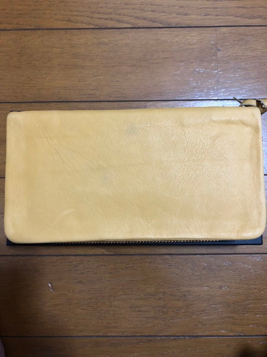 【未使用】【箱なし】KEYUKA ケユカ 日本製オイルレザー長財布