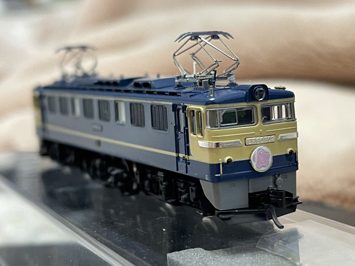 KATO Nゲージ 電気機関車 鉄道模型 3025 EF60-500 特急色 中古ジャンク品 色差しあり_画像4