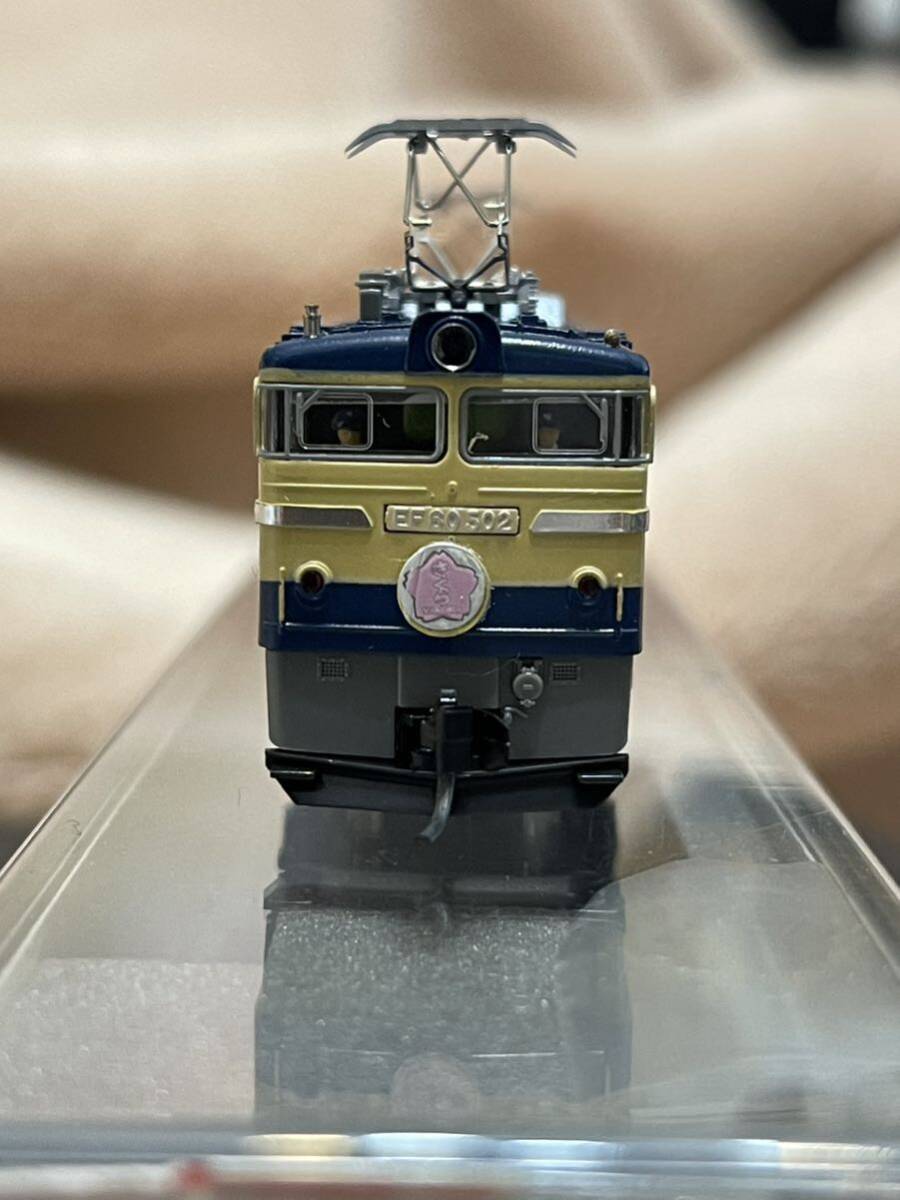 KATO Nゲージ 電気機関車 鉄道模型 3025 EF60-500 特急色 中古ジャンク品 色差しあり_画像5
