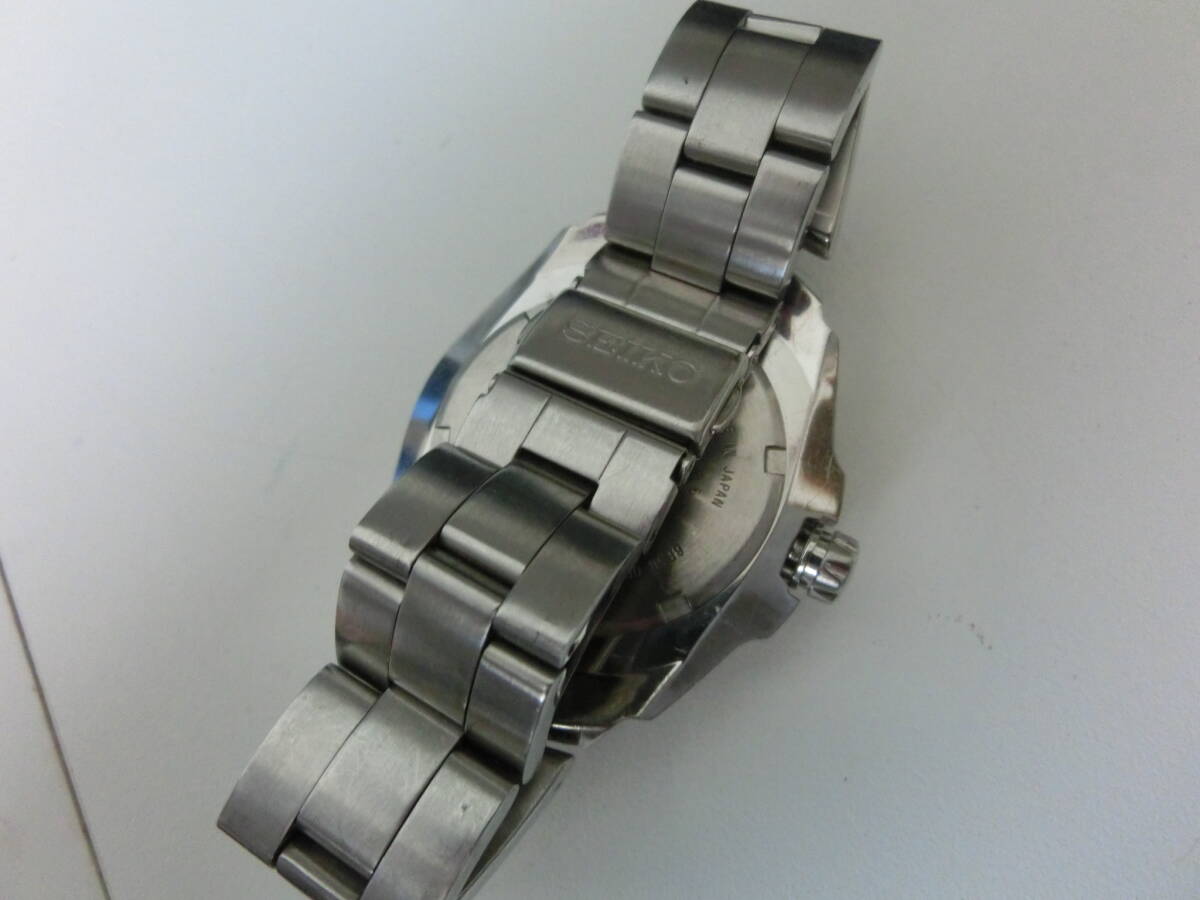 中古品 保管品 SEIKO セイコー 動作確認済 パーペチュアルカレンダー 腕時計 8F56-002A/激安1円スタート_画像6