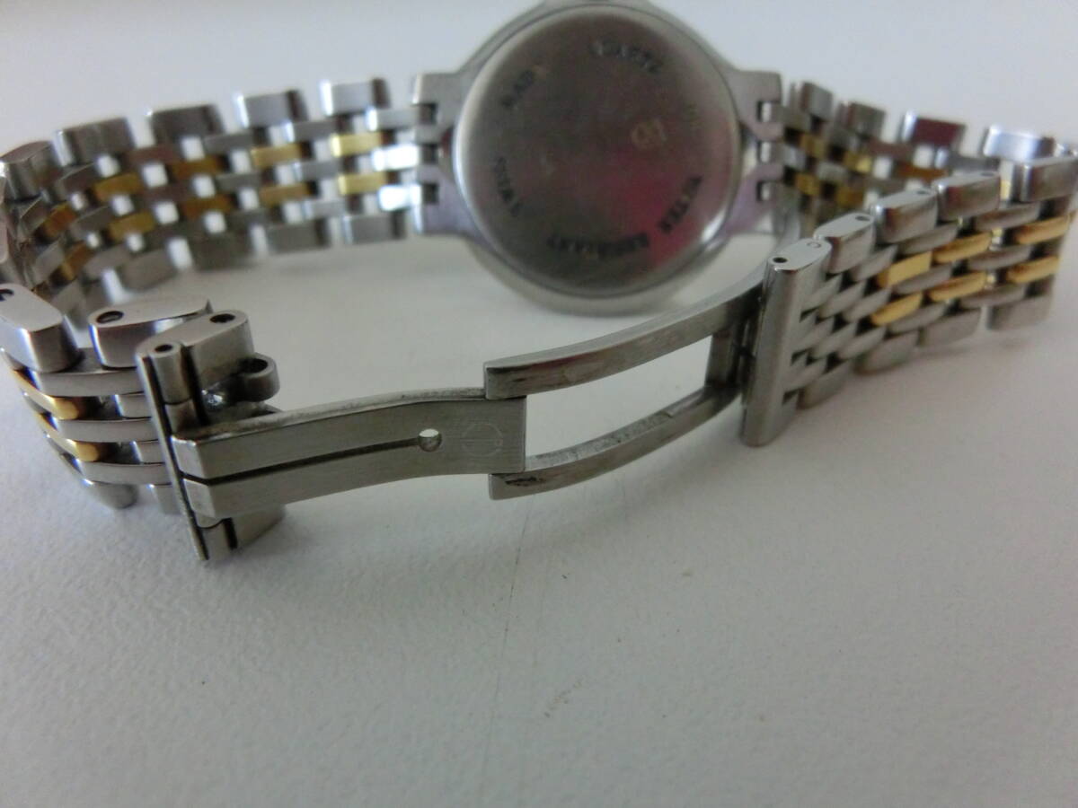  б/у товар хранение товар рабочее состояние подтверждено dunhill Dunhill женский Elite кварц наручные часы / супер-скидка 1 иен старт 