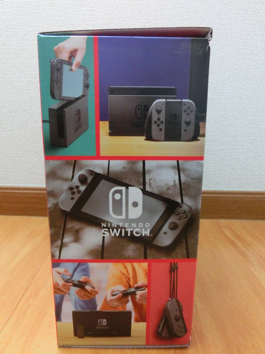 未使用品 保管品 任天堂 Nintendo Switch ニンテンドー スイッチ 本体 HAD-S-KAAAH グレー ゲーム機/激安1円スタート_画像3