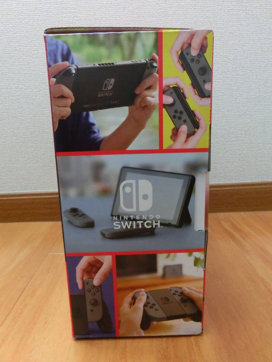 未使用品 保管品 任天堂 Nintendo Switch ニンテンドー スイッチ 本体 HAD-S-KAAAH グレー ゲーム機/激安1円スタート_画像4