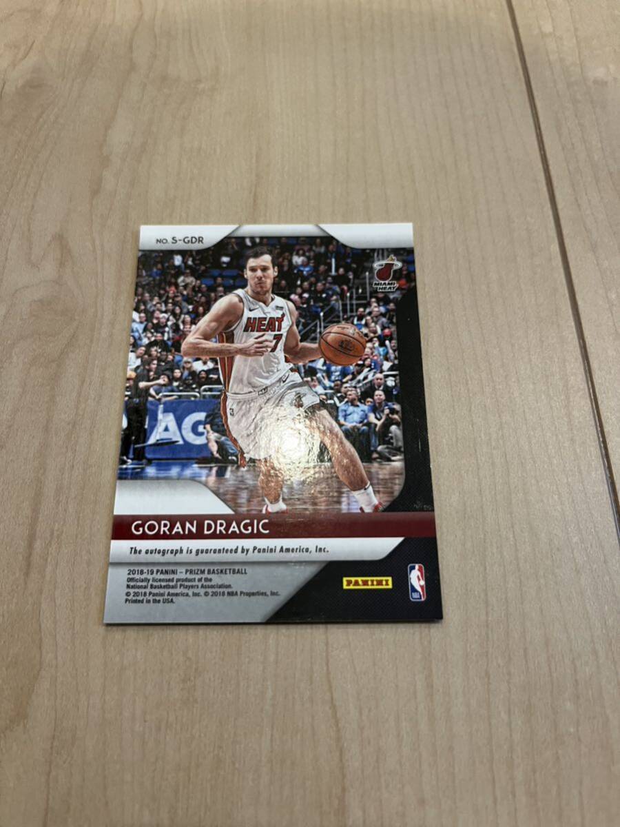 NBAカード ゴラン ドラギッチ　GORAN DRAGIC Auto ②_画像6