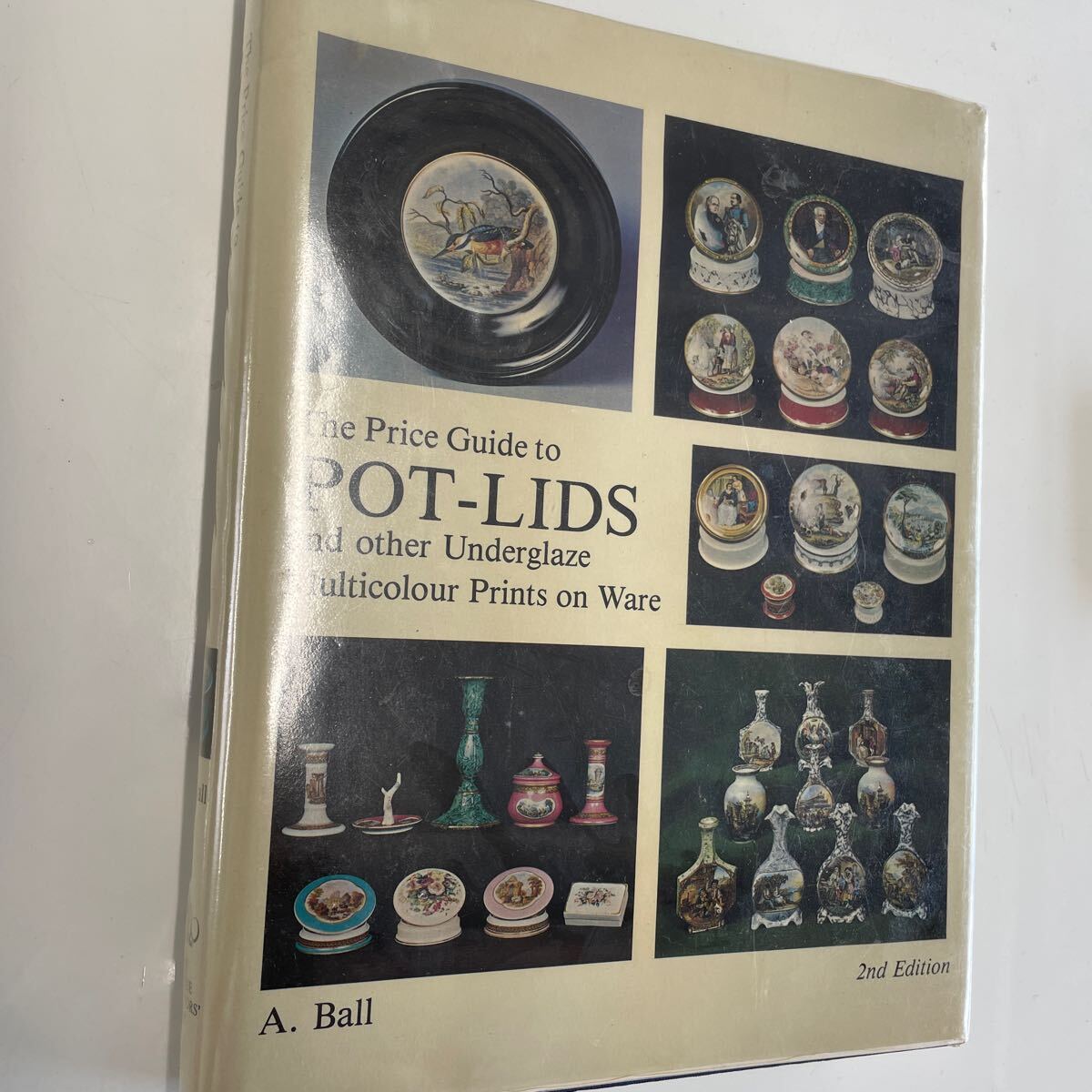 The Price Guide to POT-LIDS and other Underglaze Multicolour Prints on Ware ポット　リード　　QW2855