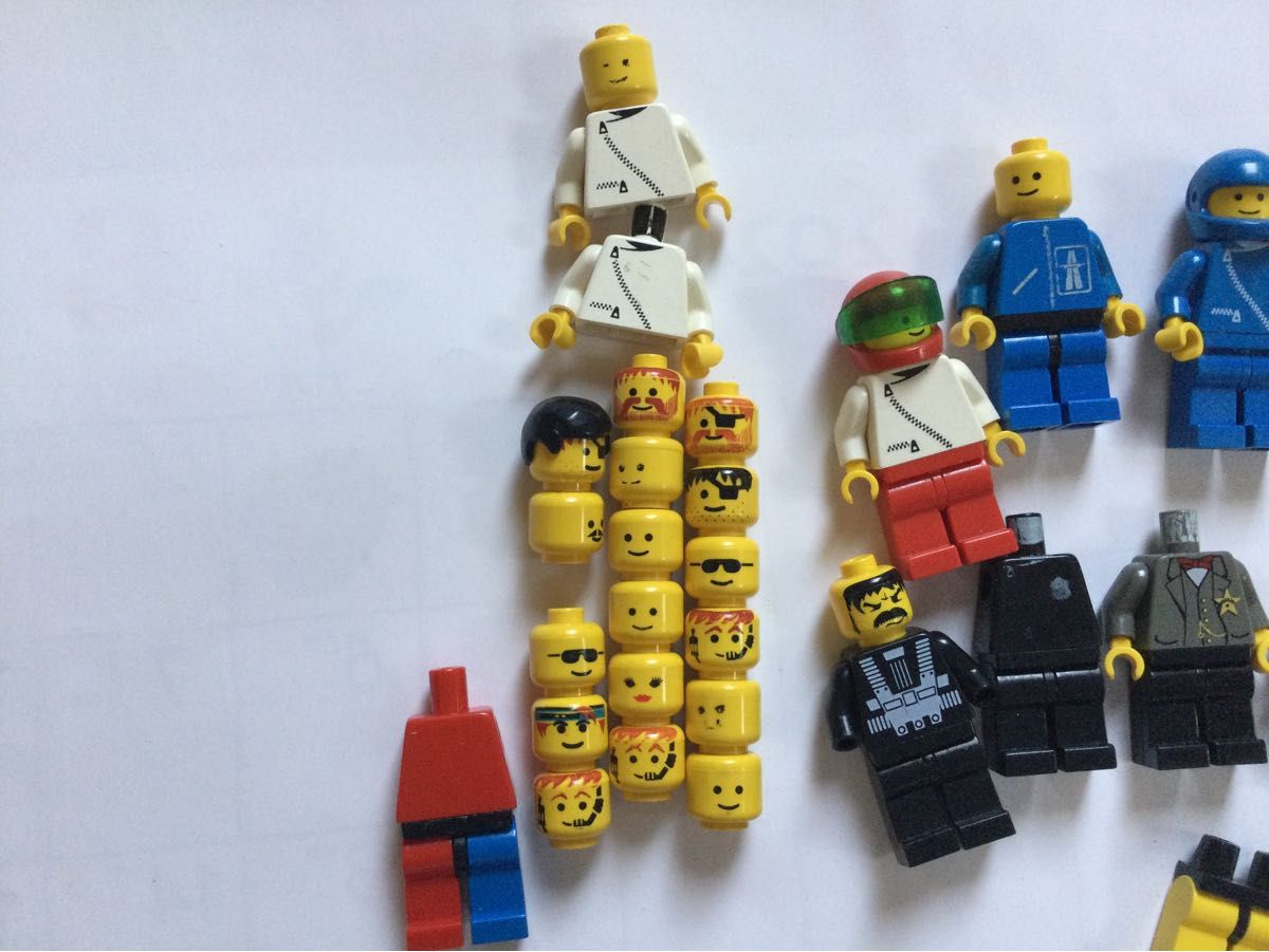 ☆レゴ　LEGO みに ミニフィグ　トルソー　ヘッド　 レゴブロック　オールドレゴ