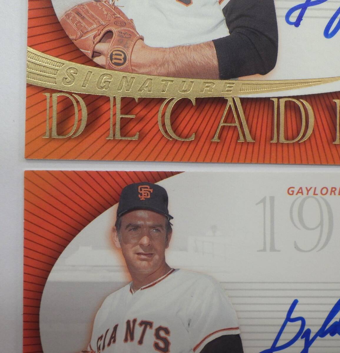 2005 Gaylord Perry/ゲイロード・ペリー Upper Deck ULTIMATE SIGNATURE DECADES GIANTS MLBカード_画像7